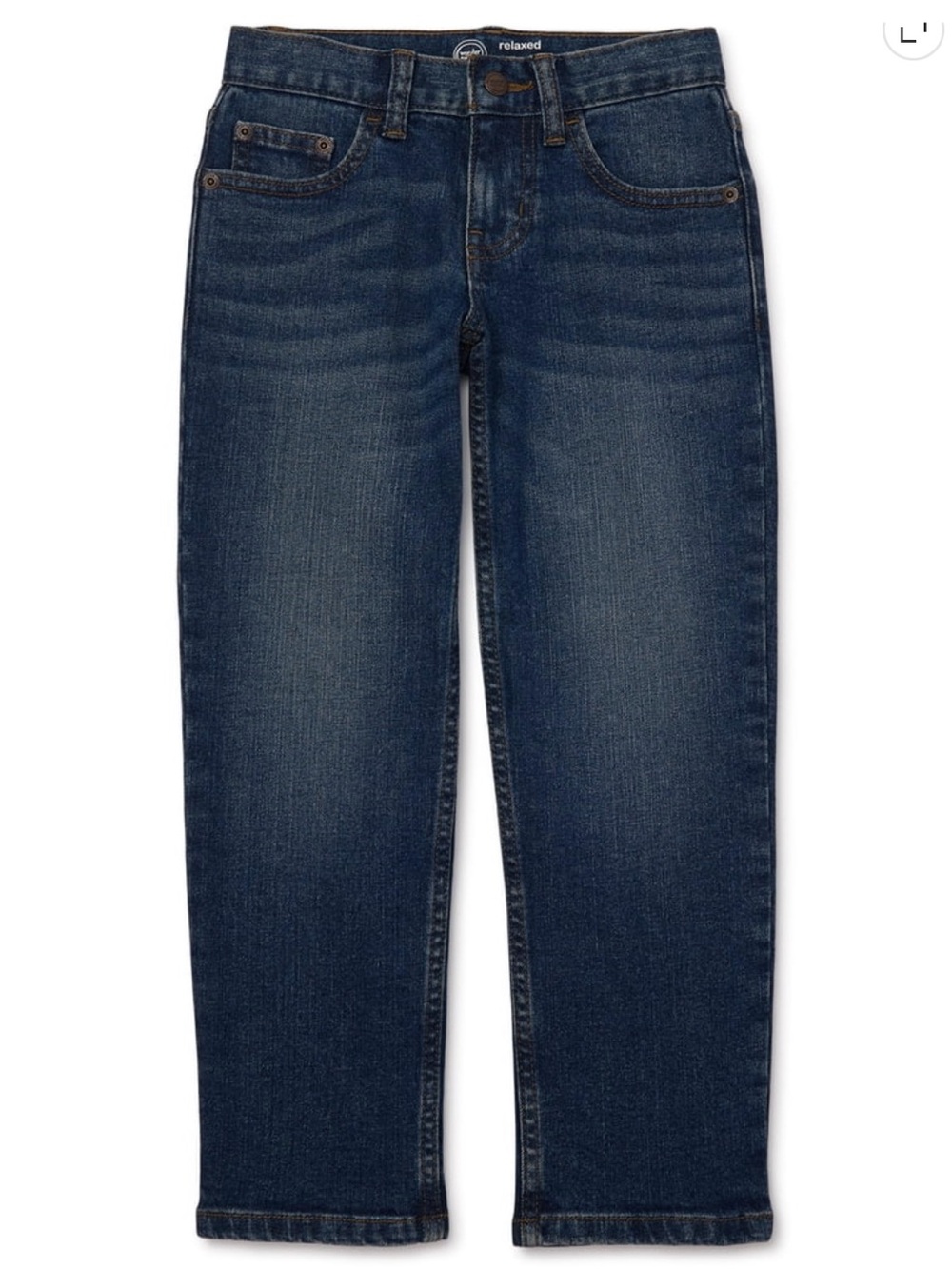 Wonder Nation Boys Relaxed Fit Denim Jeans Size 14 NEW